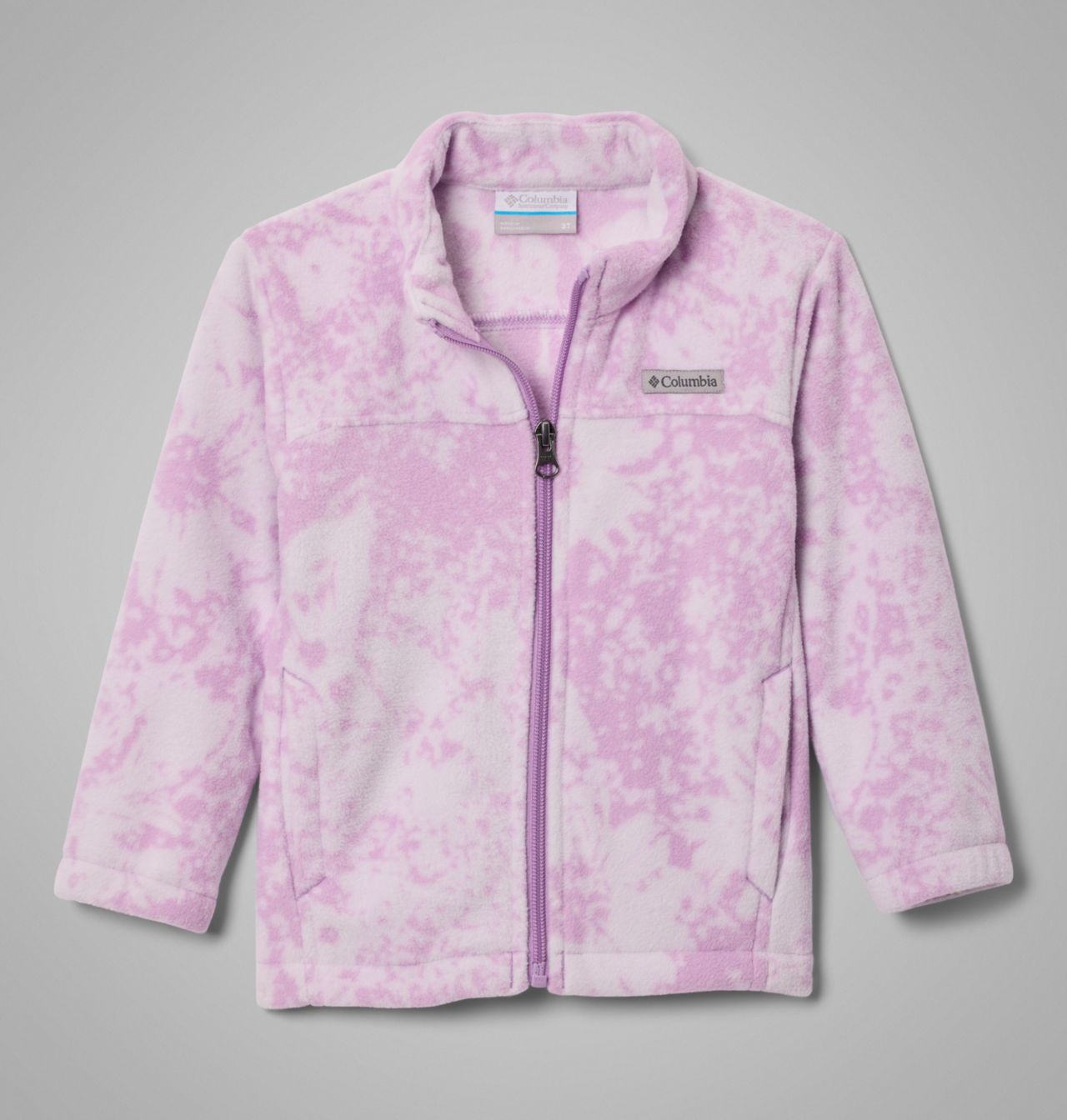 Girls' Toddler Castle Dale™ Printed Full Zip Fleece Jacket 1