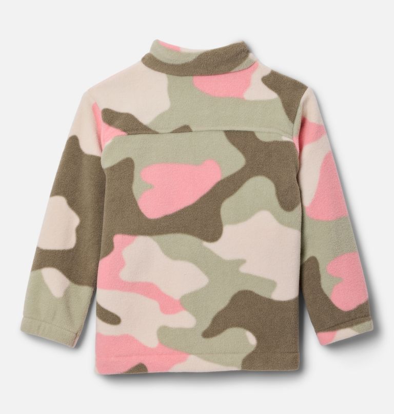 Girls' Toddler Castle Dale Printed Full Zip Fleece Jacket, Color: Pink Orchid Mod Camo, image 2