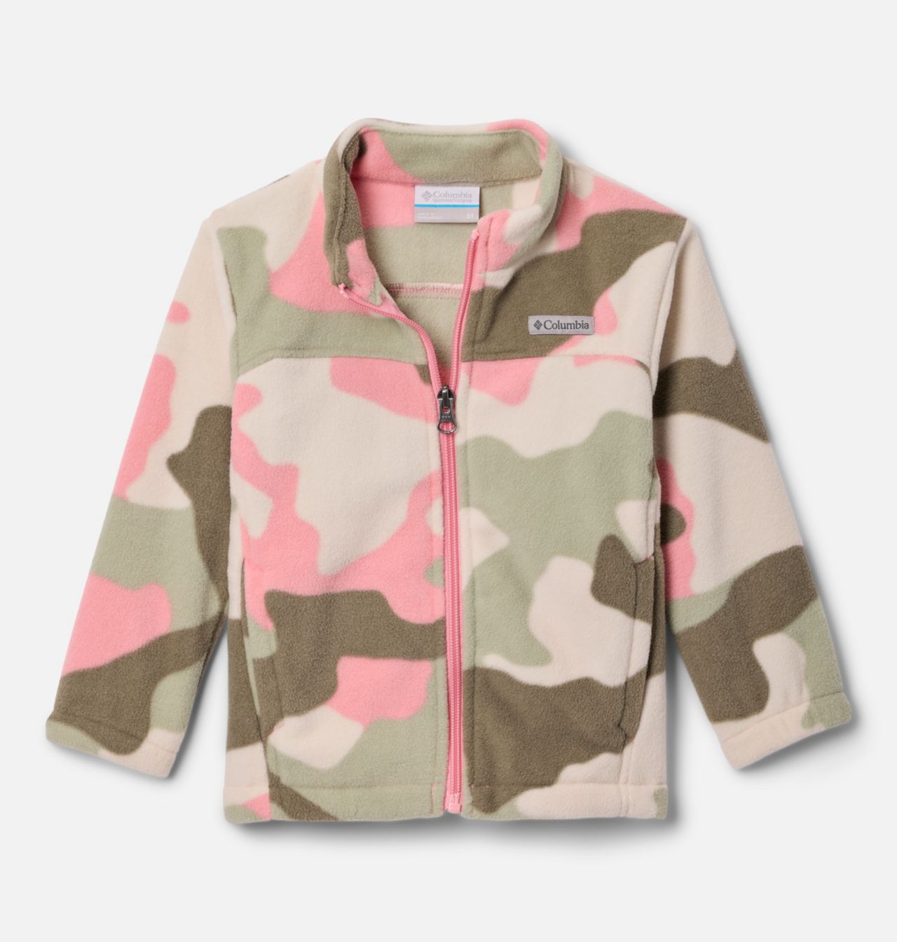Girls' Toddler Castle Dale™ Printed Full Zip Fleece Jacket 1