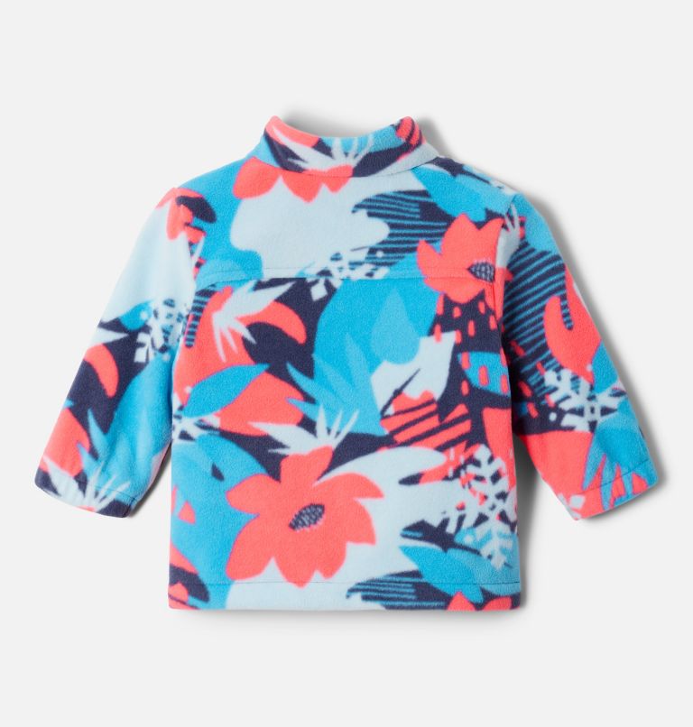 Girls' Infant Castle Dale Printed Full Zip Fleece, Color: Nocturnal Scraptanical, image 2