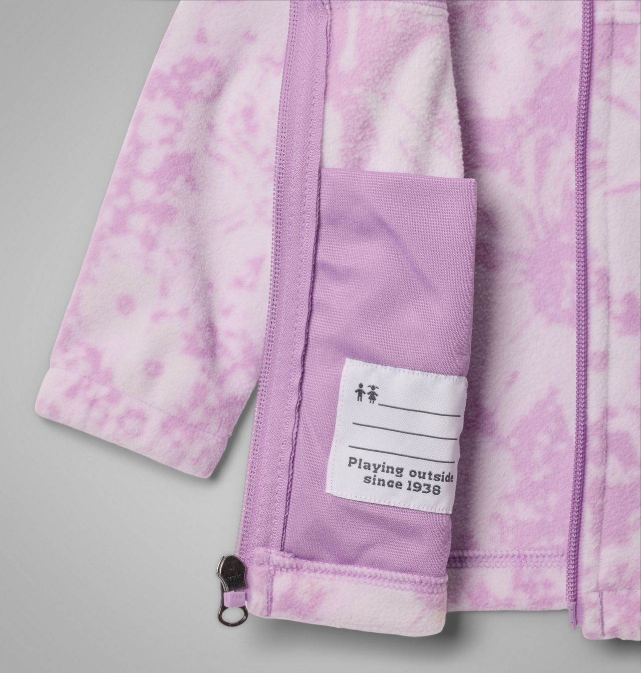 Girls' Infant Castle Dale™ Printed Full Zip Fleece | 514 | 12/18 3
