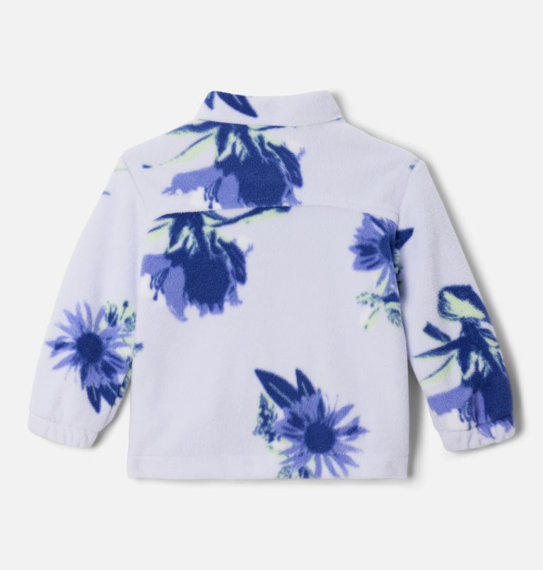 Girls' Infant Castle Dale Printed Full Zip Fleece, Color: Purple Tint Staycation, image 2
