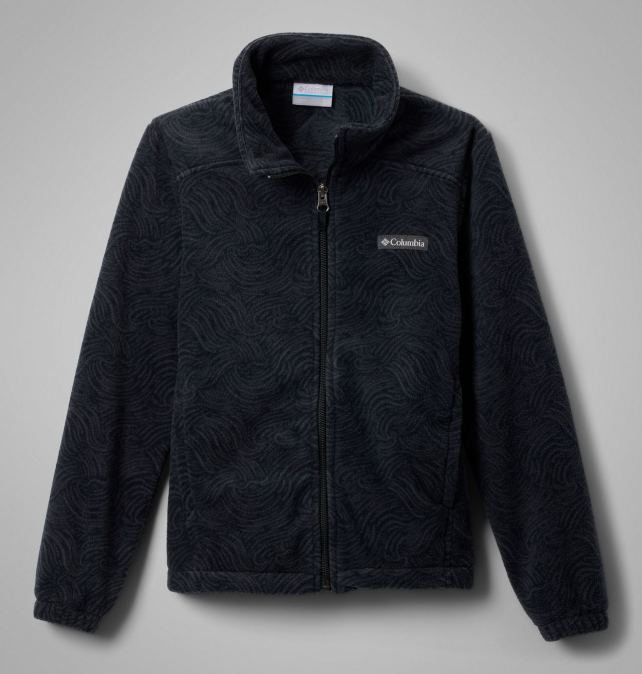 Boys' Castle Dale™ Printed Full Zip Fleece 1