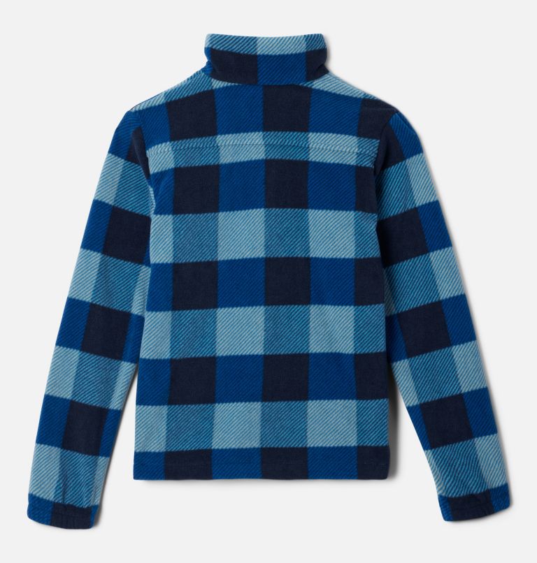 Castle Dale Printed Full Zip Fleece | 434 | XL, Color: Bright Indigo Check Multi, image 2