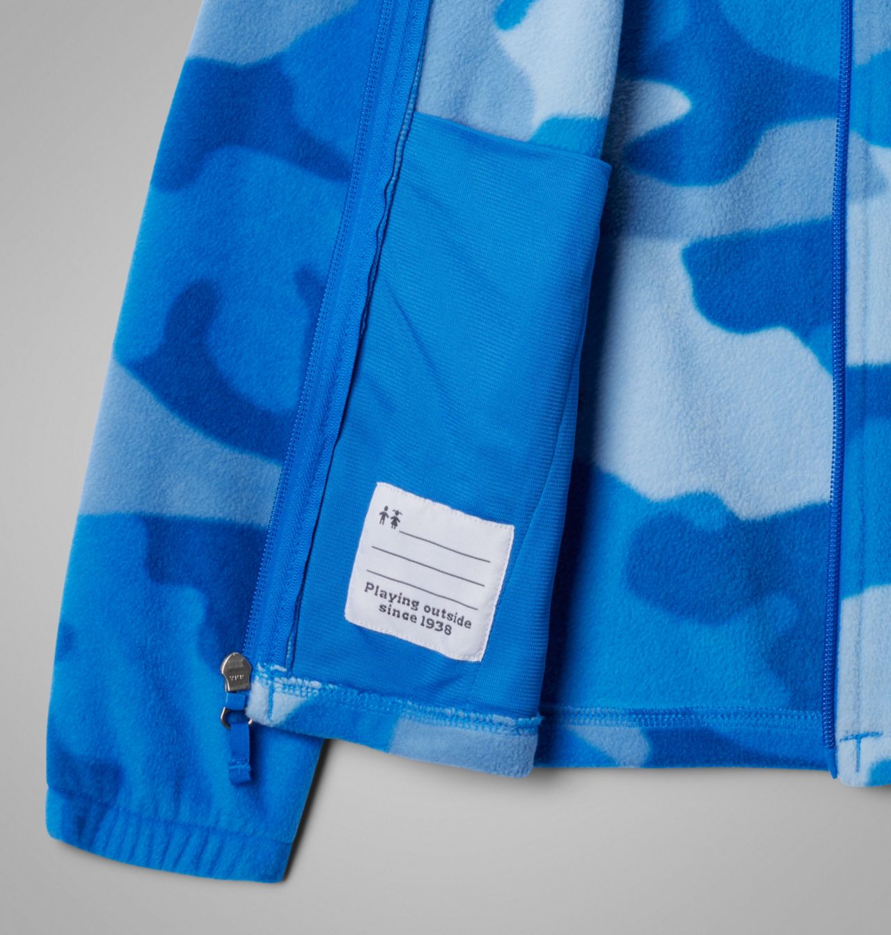 Boys' Castle Dale™ Printed Full Zip Fleece 3
