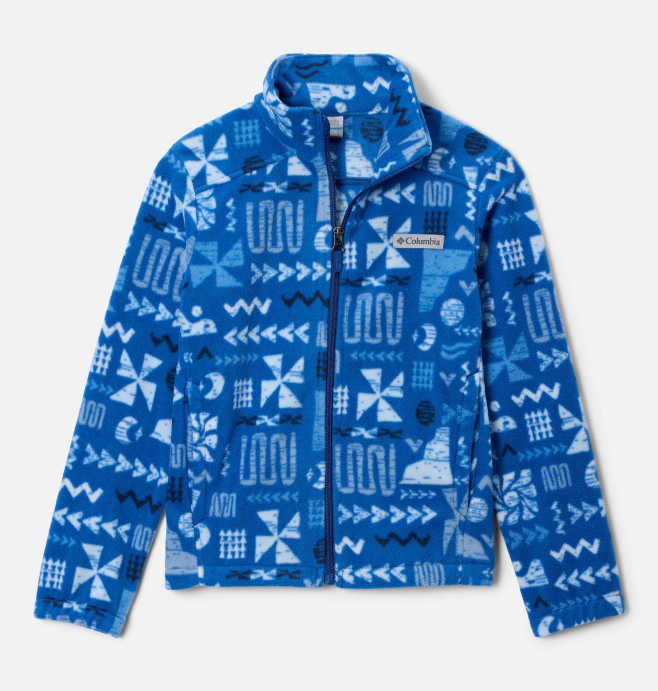 Boys' Castle Dale™ Printed Full Zip Fleece 1