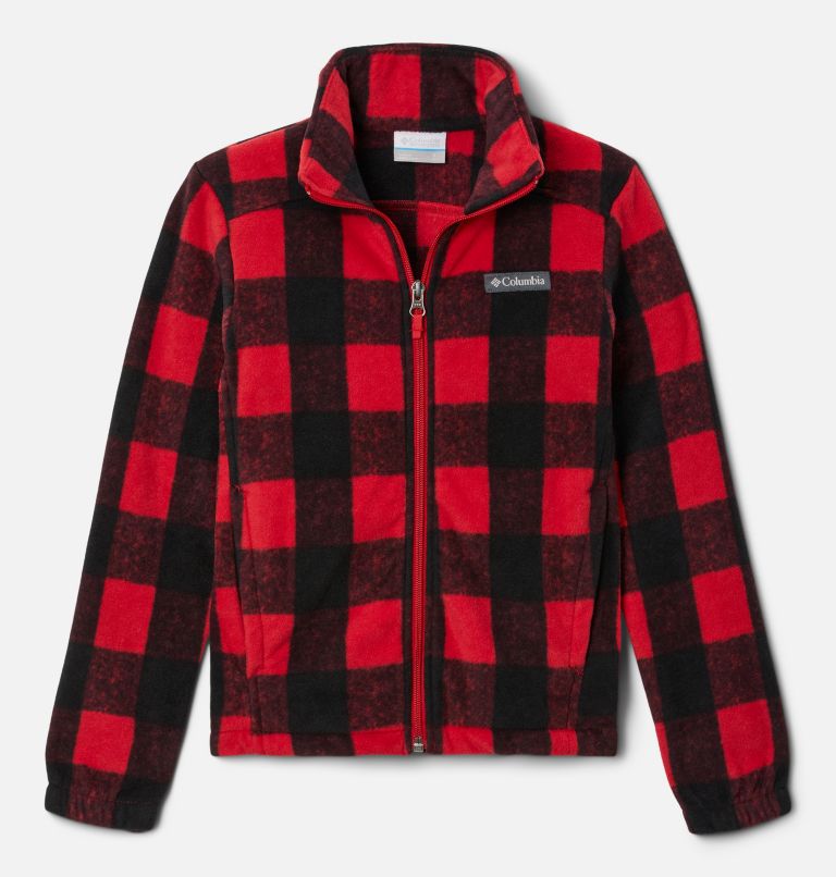 columbia buffalo check fleece