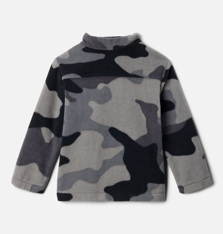 Manteau polaire imprimé à fermeture éclair Castle Dale pour petit garçon, Color: Black Mod Camo, image 2