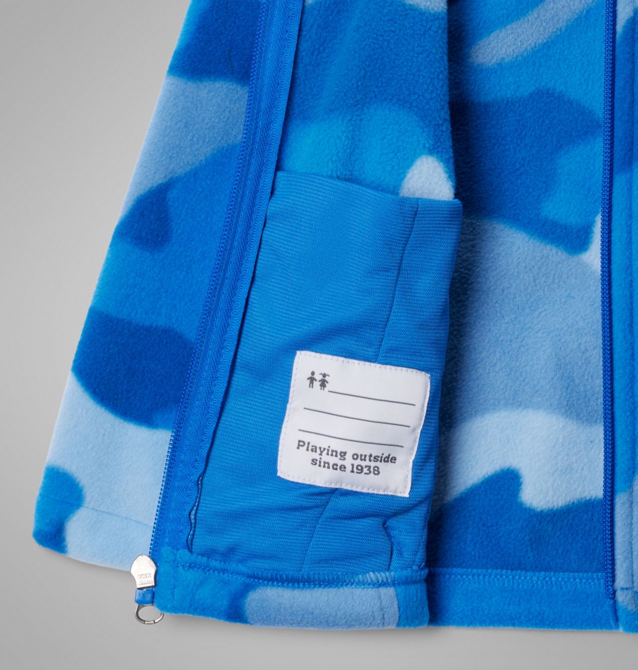 Boys' Toddler Castle Dale™ Printed Full Zip Fleece 3