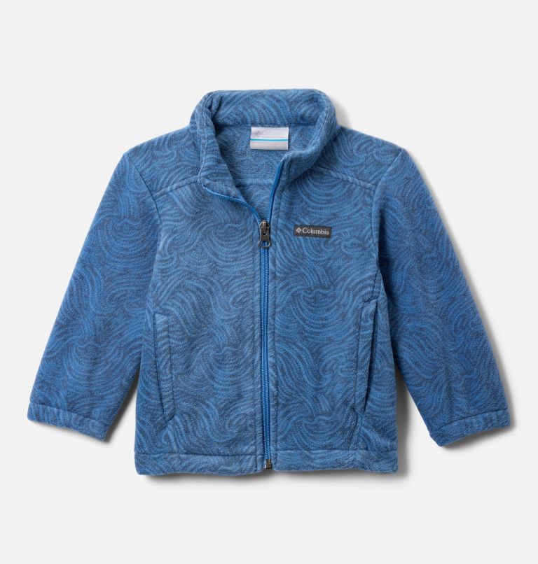 Boys' Toddler Castle Dale Printed Full Zip Fleece, Color: Skyler Sunwaves, image 1