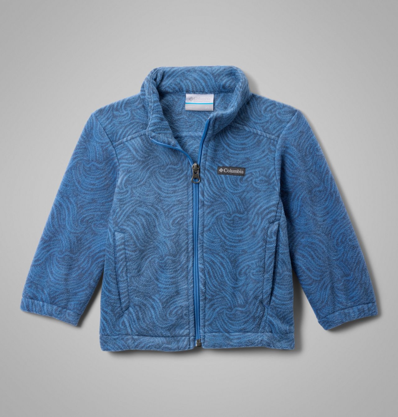 Manteau polaire imprimé à fermeture éclair Castle Dale™ pour petit garçon 1