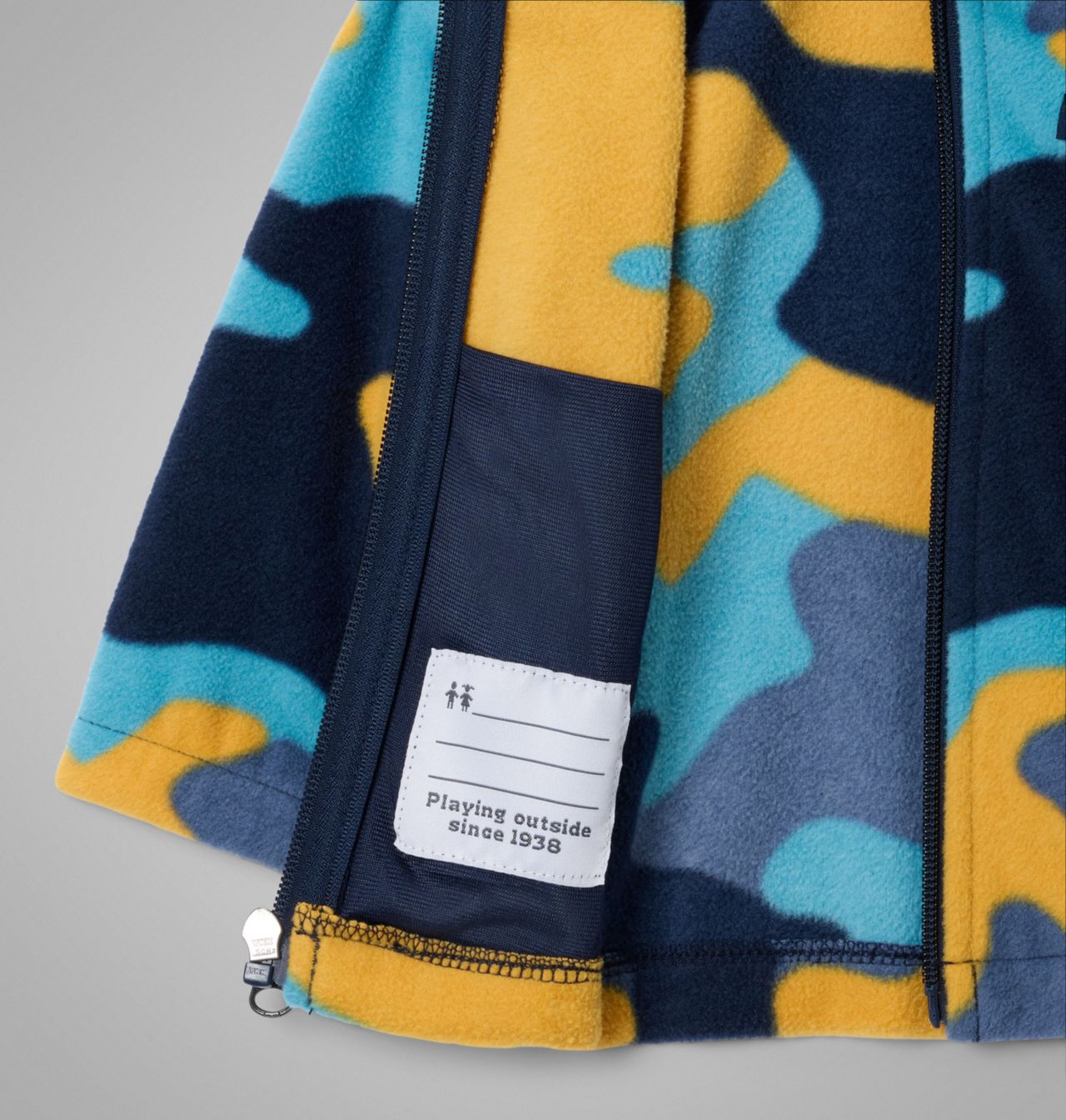 Boys' Infant Castle Dale™ Printed Full Zip Fleece | 424 | 6/12 3