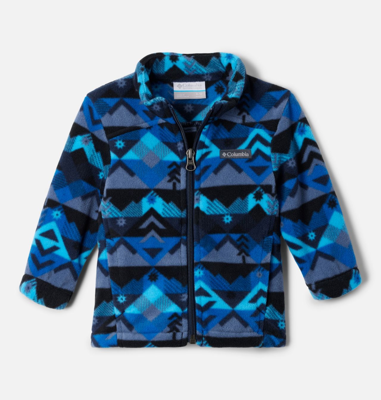 Boys' Infant Castle Dale™ Printed Full Zip Fleece 1