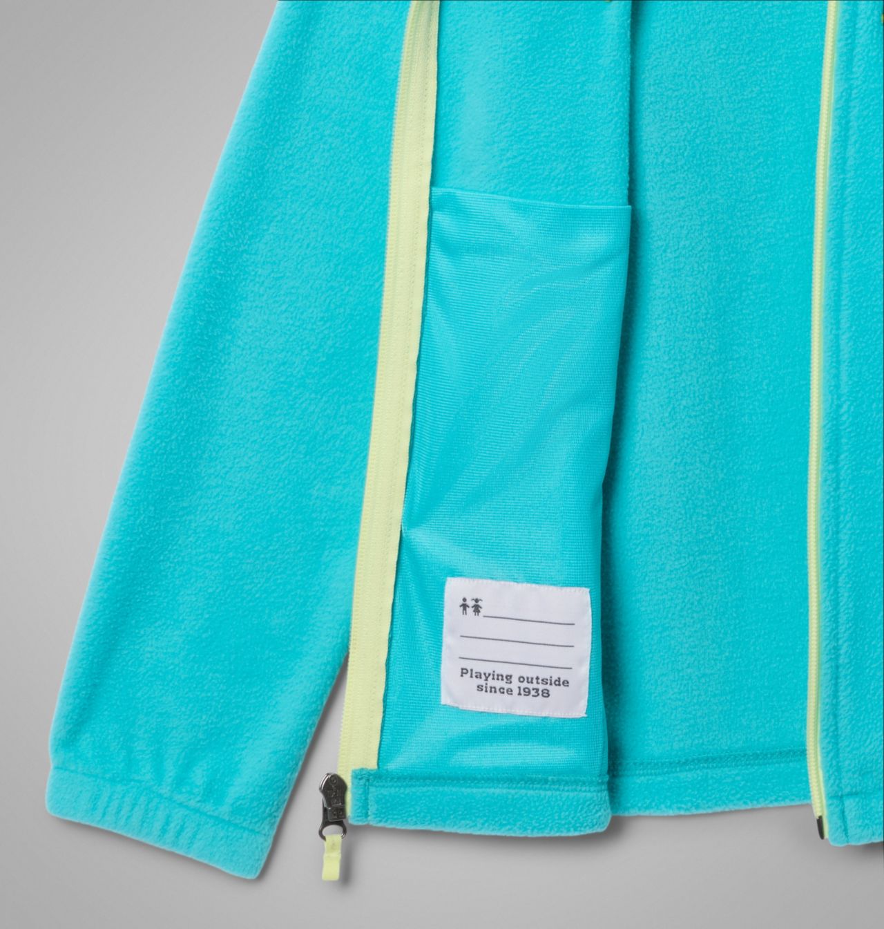 Girls' Castle Dale™ Full Zip Fleece Jacket 3