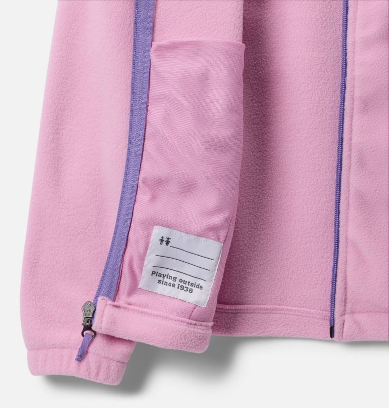 Manteau polaire à fermeture éclair Castle Dale pour fille, Color: Cosmos, Paisley Purple, image 3
