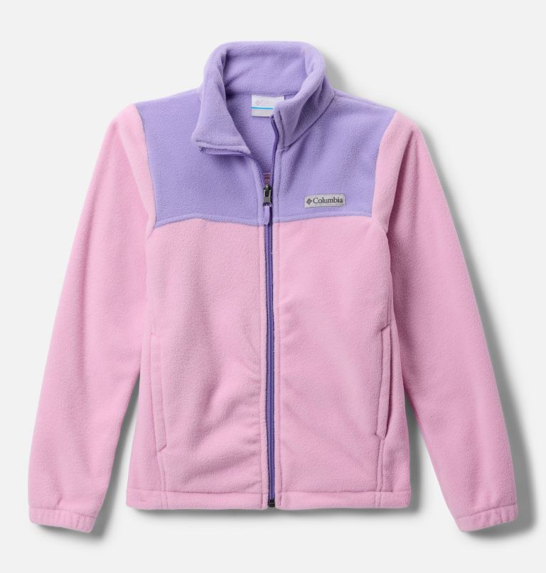 Manteau polaire à fermeture éclair Castle Dale pour fille, Color: Cosmos, Paisley Purple, image 1