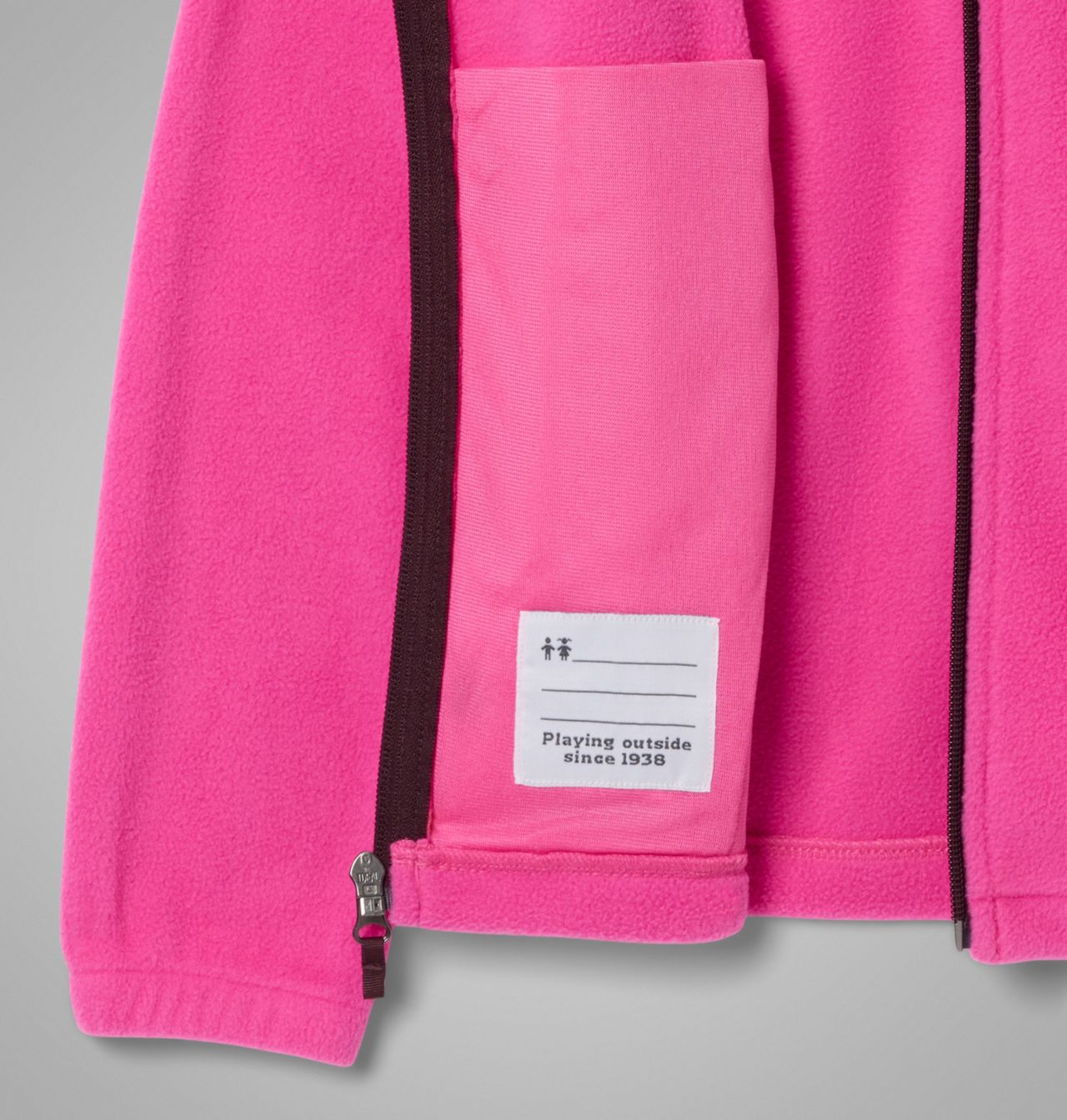 Girls' Castle Dale™ Full Zip Fleece Jacket 3