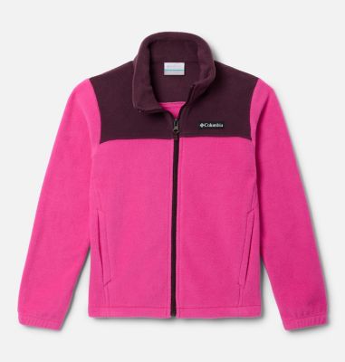 Girls' Castle Dale™ Printed Full Zip Fleece Jacket