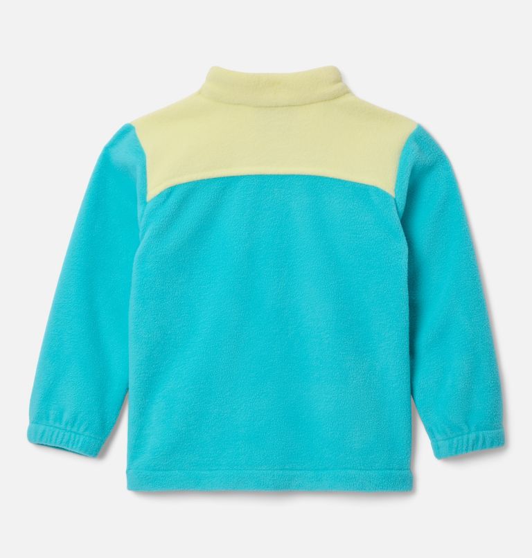 Girls' Toddler Castle Dale Full Zip Fleece Jacket, Color: Geyser, Citron Haze, image 2
