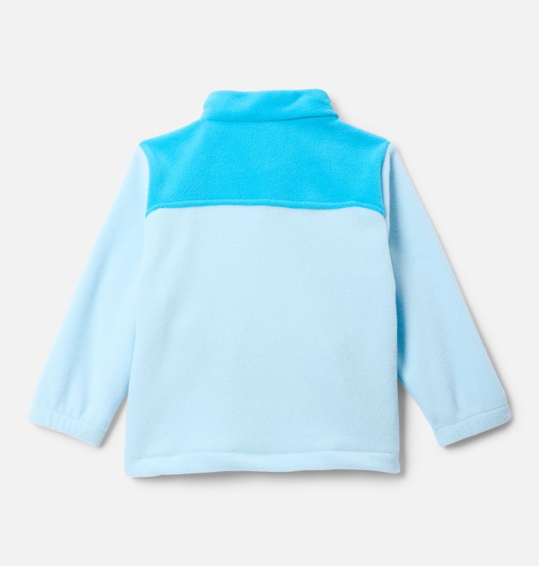 Girls' Toddler Castle Dale Full Zip Fleece Jacket, Color: Spring Blue, Blue Chill, image 2