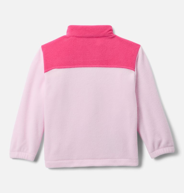Girls' Toddler Castle Dale Full Zip Fleece Jacket, Color: Pink Dawn, Ultra Pink, image 2