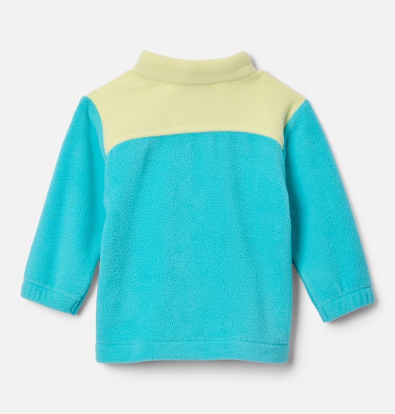 Infant Girls' Castle Dale Full Zip Fleece Jacket, Color: Geyser, Citron Haze, image 2