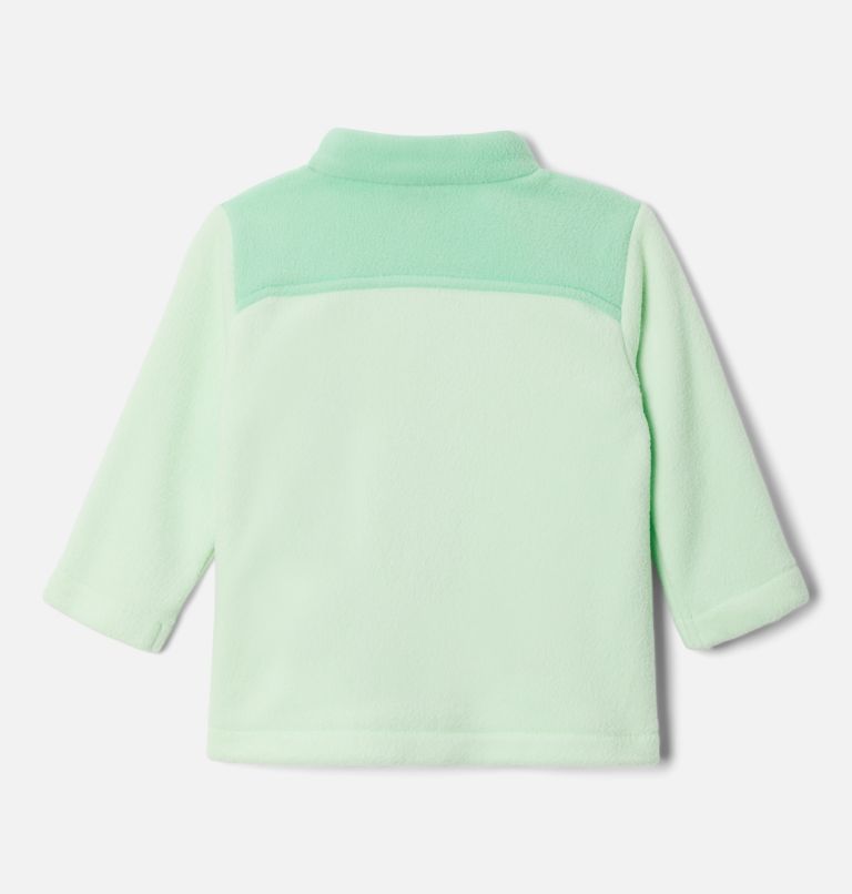 Infant Girls' Castle Dale Full Zip Fleece Jacket, Color: Key West, Light Jade, image 2