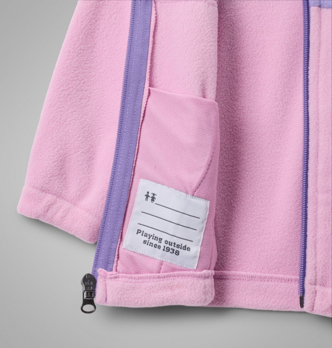 Infant Girls' Castle Dale™ Full Zip Fleece Jacket 3