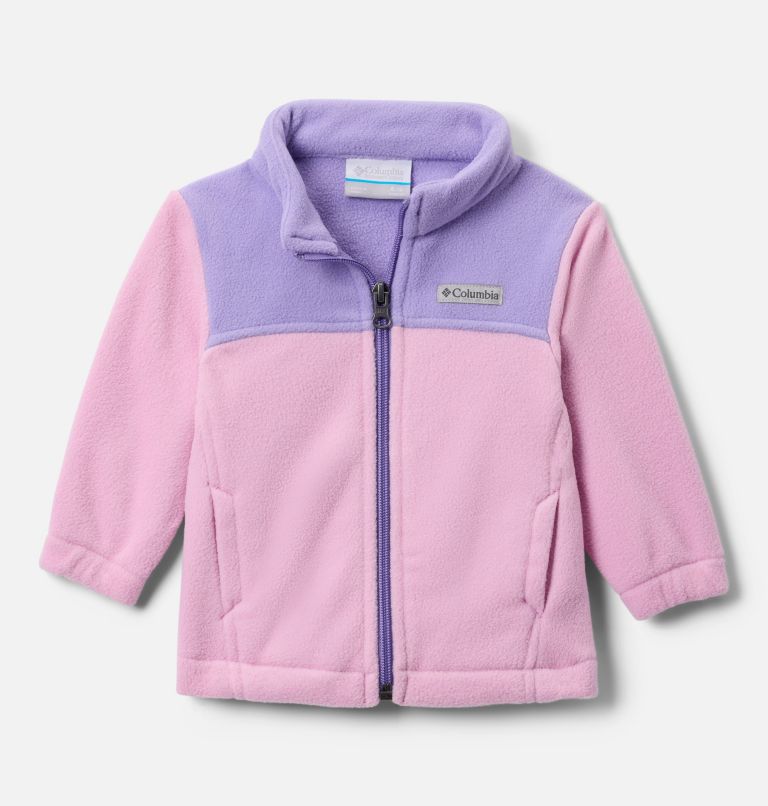 Infant Girls' Castle Dale Full Zip Fleece Jacket, Color: Cosmos, Paisley Purple, image 1