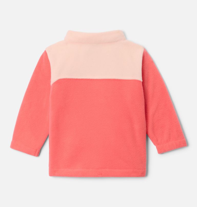 Infant Girls' Castle Dale Full Zip Fleece Jacket, Color: Blush Pink, Peach Blossom, image 2