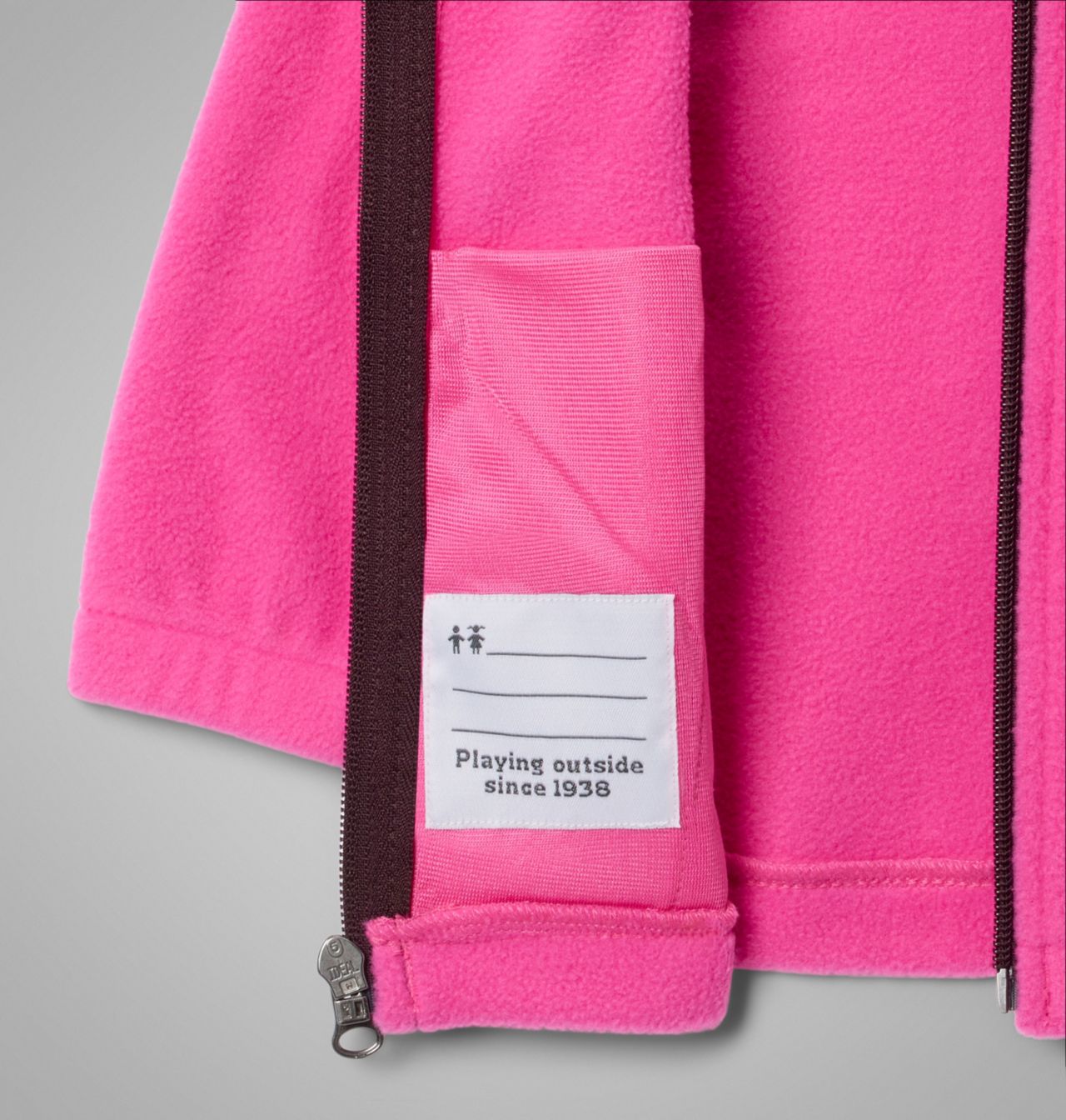 Infant Girls' Castle Dale™ Full Zip Fleece Jacket 3