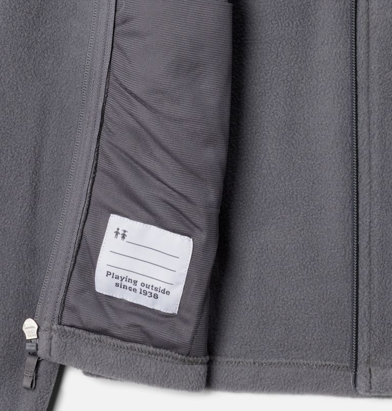 Manteau polaire à fermeture éclair Castle Dale Garçon, Color: City Grey, Columbia Grey, image 3