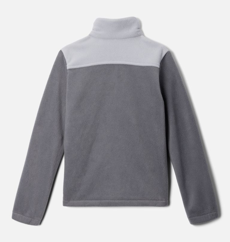 Manteau polaire à fermeture éclair Castle Dale Garçon, Color: City Grey, Columbia Grey, image 2