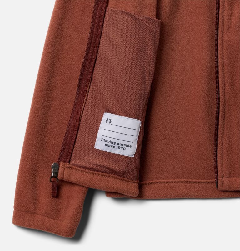 Manteau polaire à fermeture éclair Castle Dale Garçon, Color: Auburn, Spice, image 3