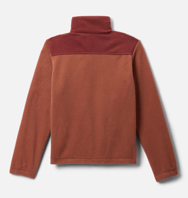 Manteau polaire à fermeture éclair Castle Dale Garçon, Color: Auburn, Spice, image 2