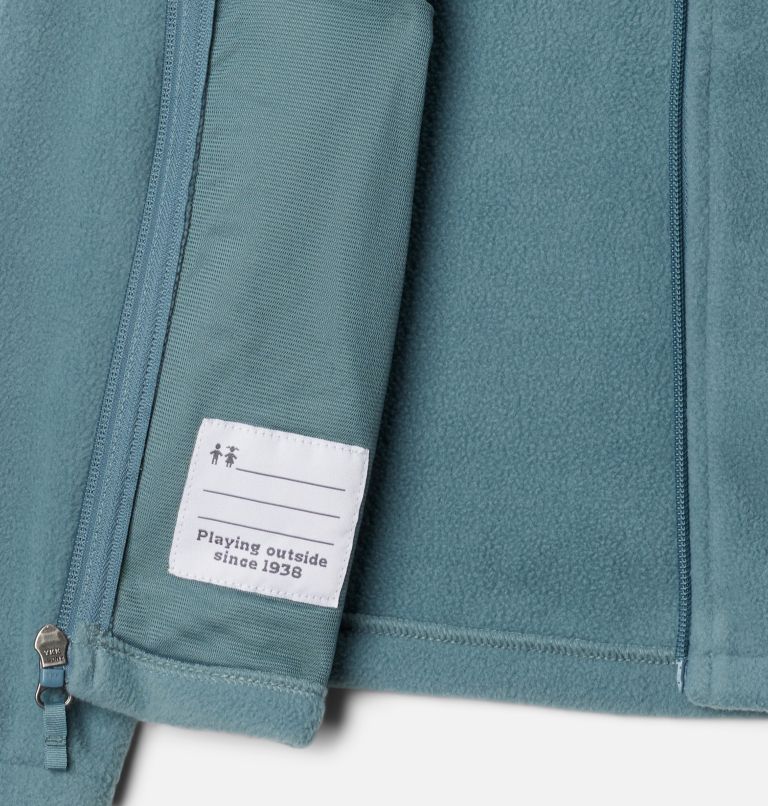 Manteau polaire à fermeture éclair Castle Dale Garçon, Color: Metal, Niagara, image 3