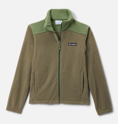 Boys' Castle Dale™ Printed Full Zip Fleece