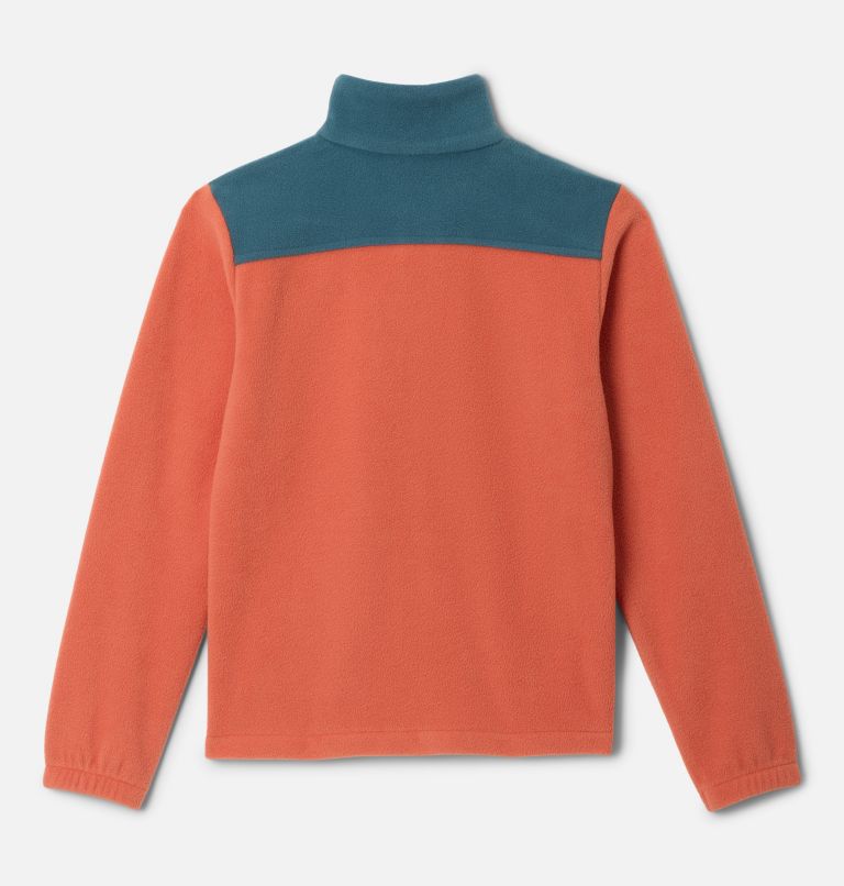 Boys' Castle Dale Full Zip Fleece Jacket, Color: Tuscan, Everblue, image 2