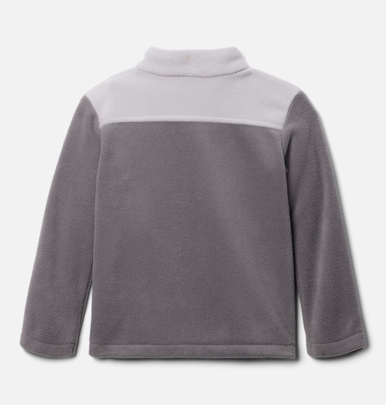 Boys' Toddler Castle Dale Full Zip Fleece Jacket, Color: City Grey, Columbia Grey, image 2