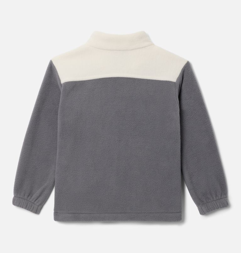 Boys' Toddler Castle Dale Full Zip Fleece Jacket, Color: City Grey, Chalk, image 2