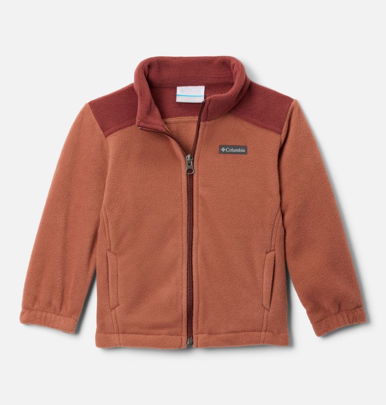 Boys' Toddler Castle Dale Full Zip Fleece Jacket, Color: Auburn, Spice, image 1