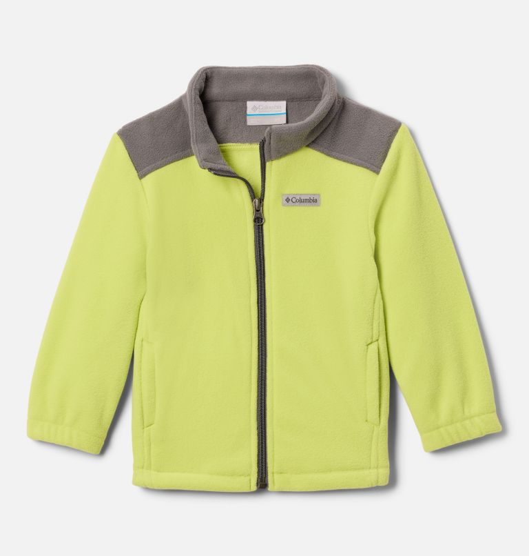 Boys' Toddler Castle Dale Full Zip Fleece Jacket, Color: Voltage, City Grey, image 1