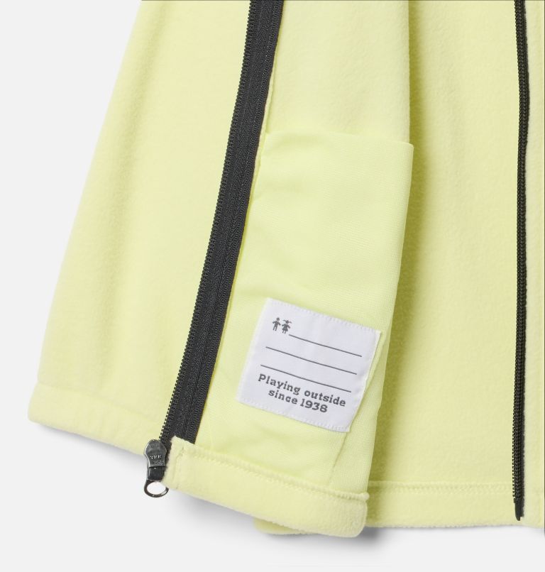 Boys' Toddler Castle Dale Full Zip Fleece Jacket, Color: Citron Haze, Shark, image 3