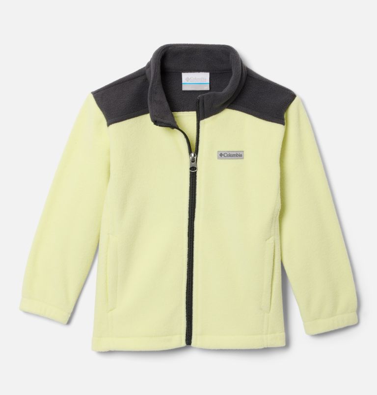 Boys' Toddler Castle Dale Full Zip Fleece Jacket, Color: Citron Haze, Shark, image 1