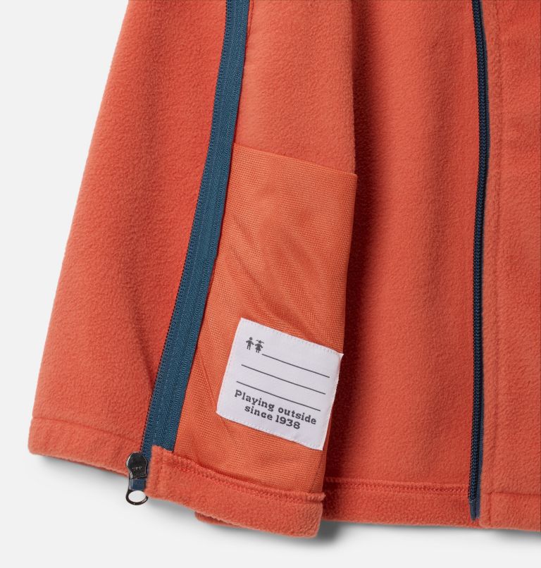 Boys' Toddler Castle Dale Full Zip Fleece Jacket, Color: Tuscan, Everblue, image 3