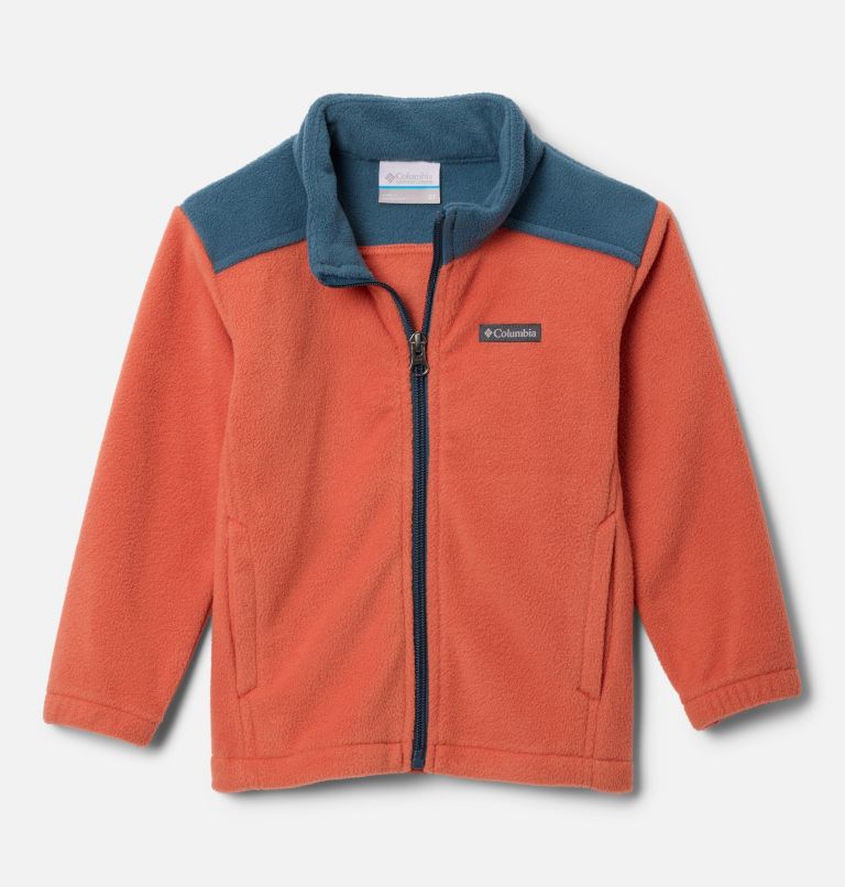 Boys' Toddler Castle Dale Full Zip Fleece Jacket, Color: Tuscan, Everblue, image 1