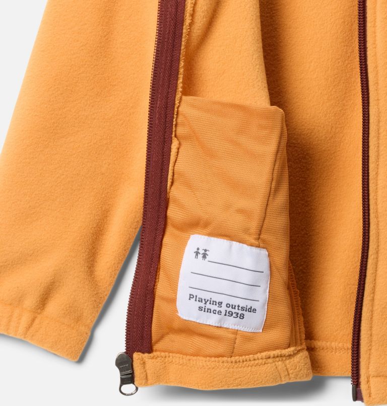 Boys' Toddler Castle Dale Full Zip Fleece Jacket, Color: Sunstone, Spice, image 3