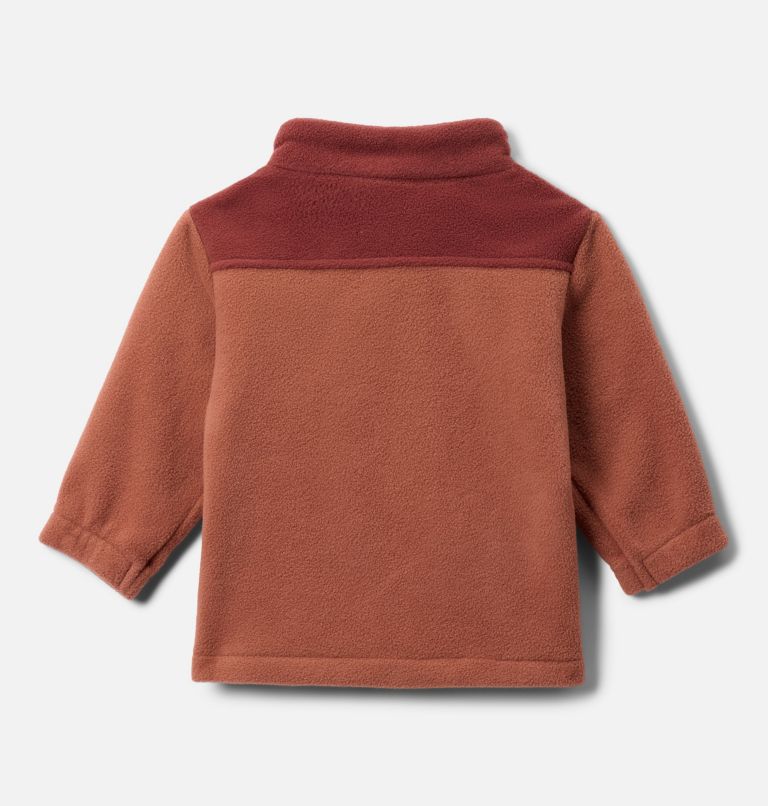 Infant Boys' Castle Dale Full Zip Fleece Jacket, Color: Auburn, Spice, image 2