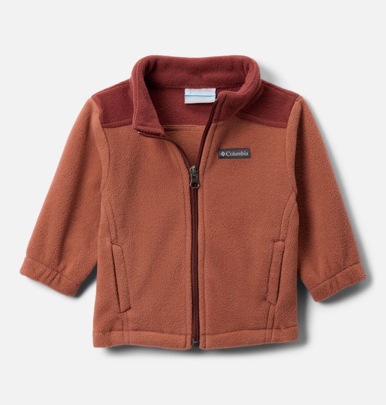 Infant Boys' Castle Dale Full Zip Fleece Jacket, Color: Auburn, Spice, image 1