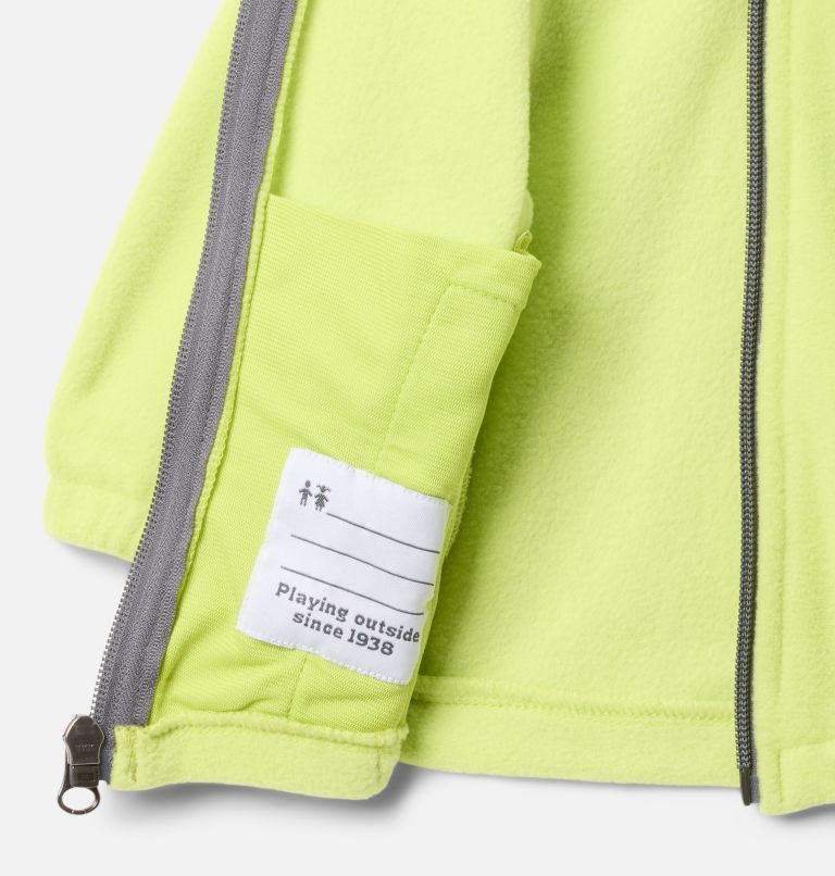 Infant Boys' Castle Dale Full Zip Fleece Jacket, Color: Voltage, City Grey, image 3